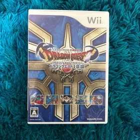Famicom & Super Dragon Quest 1 2 3 Wii Used
