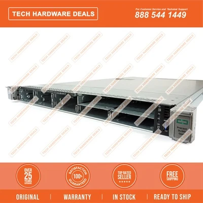 755260-B21    HPE ProLiant DL360 Gen9 E5-2603v3 1P 8GB-R B140i 500W PS Entry SAT - Image 1 of 4