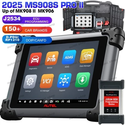 2025 Autel MaxiSYS MS908S PRO II Diagnosegerät KFZ ECU-Programmierung Deutsch - Bild 1 von 4