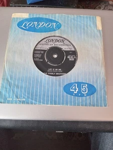 THE EVERLY BROTHERS LET IT BE ME 1959   ORIGINAL  45 - Picture 1 of 6