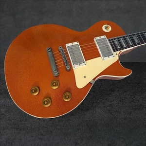 2025 Gibson Custom Shop Murphy Lab '57 Les Paul Ultra Light Aged - Orange Sparkl - Picture 1 of 19
