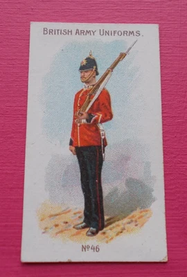 cigarette cards WILLS WILD WOODBINE BRITISH ARMY UNIFORMS #46 - Image 1 of 2