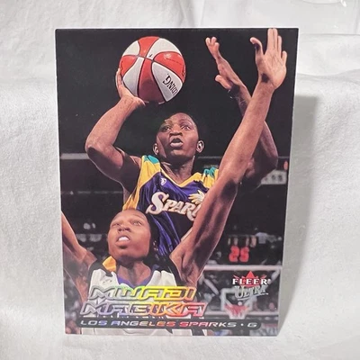 2000 Ultra WNBA #89 Mwadi Mabika Basketball Los Angeles Sparks Basketball Card - Image 1 of 2