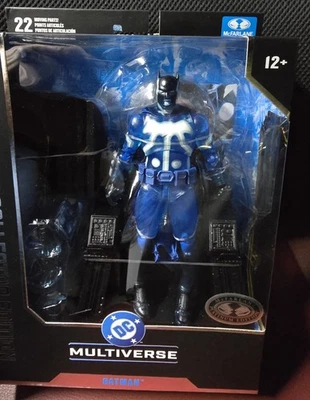 McFarlane DC Platinum Batman com Cadeira Mobius McFarlane Toys Store Exclusivo NOVO - Imagem 1 de 3
