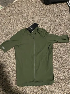 NEW! Gore Wear Distance Short Sleeve Jersey Men's Small Utility Green - Picture 1 of 8