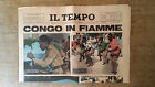 Inserto De Il Tempo Quotidiano 4 Dicembre 1960 Congo In Fiamme