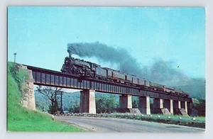 Postal Tren Ferroviario Nacional Canadiense Pacific St Albans VT años 60 sin publicar - Imagen 1 de 2
