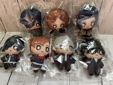 Persona 25th Anniversary Protagonist Plush Keychain 7p Persona1 2 3 4 5 & 6badge