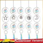 Crystal Wind Chime Suncatcher Windbell with Chain Indoor Decorations for Windows