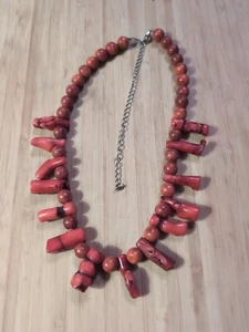 Vintage Italian Coral Necklace - Picture 1 of 5
