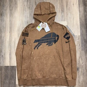 Nike Buffalo Bills Salute to Service Hoodie Authentic NFL Sideline Pullover - Bild 1 von 8