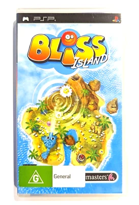Bliss Island PSP Sony Playstation Portable Complete in Box CIB with Manual - Image 1 of 4