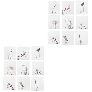  90 Pcs Blessing Card Paper Christmas Celebration Cards Wedding Greetings