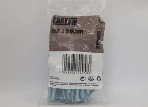 EASYFIX PZ Stahl Set Senkschrauben Pozi Kopf M6 x 50 mm 25 Stück - Bild 1 von 4