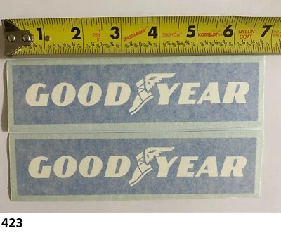 2! Calcomanía Goodyear pegatinas autocross SCCA de colección carrera de resistencia rally Jeep todoterreno  Foto 1 de 4
