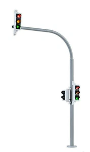 Viessmann 5094 Bogenampel With Pedestrian Traffic Light And Leds, 2 Piece, H0 - Picture 1 of 3