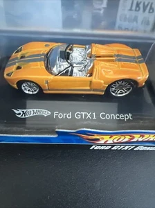 2007 Hot Wheels 1:87 Ford GTX1 Concept W/case - Picture 1 of 5