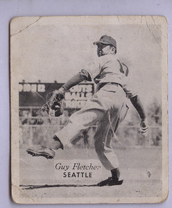 1950 Hage's Dairy Guy Fletcher Seattle Rainers