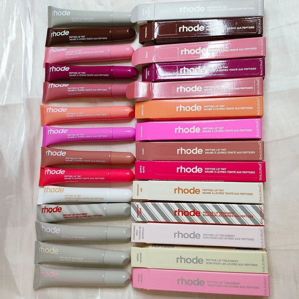 10 Colours!!! Rhode Jelly Bean Peptide Lip Tint Jelly Lip Balm 0.3oz/10ml - Image 1 of 4