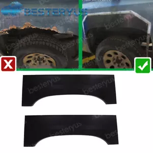 Pair Wheel Arch Repair Panel Upper Rear for 1999-2007 Chevy Silverado GMC Sierra - Picture 1 of 8
