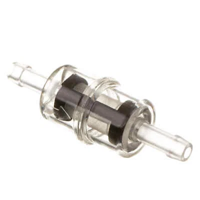 MZA Filtro gasolina pequeño - plástico - Ø 6 mm conexión - negro