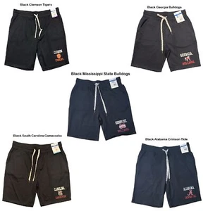 Liv Casual Men's Soft Comfortable Drawstring NCAA Logo Shorts - Picture 1 of 7