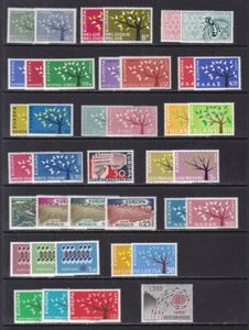 Europa CEPT -  1962 - Año Completo - 39 Sellos - MNH - Picture 1 of 1