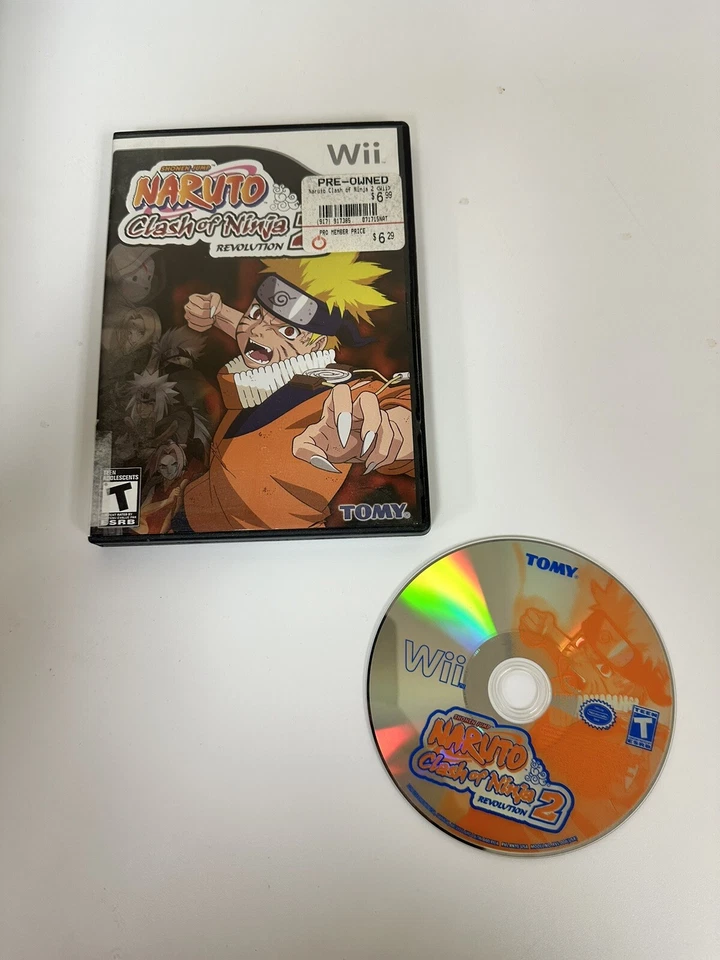 Naruto: Clash of Ninja Revolution 2 (Nintendo Wii, 2008) - Image 1 of 1