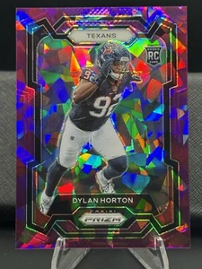 2023 Panini Prizm - Rookies Purple Ice Prizm #340 Dylan Horton /225 (RC) - Picture 1 of 2