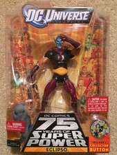 DC UNIVERSE CLASSICS WAVE 12 ECLIPSO 6" ACTION FIGURE MOC DARKSEID RIGHT LEG BAF