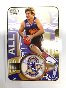2005 SELECT AFL DYNASTY ALL AUSTRALIAN TEAM CARD AA15 LUKE POWER-BRISBANE