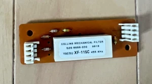 YAESU XF-115C CW Mechanical Filter 500Hz (455khz center) For FT-817 FT-857 - Zdjęcie 1 z 3