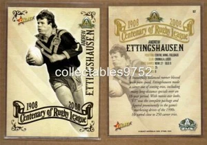 MINT 2008 NRL Select Centenary of Rugby League Andrew Ettingshausen 97 - Picture 1 of 1