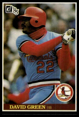 1985 Donruss #303 David Green - Image 1 of 2