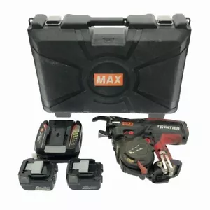 MAX RB-442T-B2C/1450A Rebar Tying Tool 14.4V TwinTier with 2 Batteries Charger - Picture 1 of 10