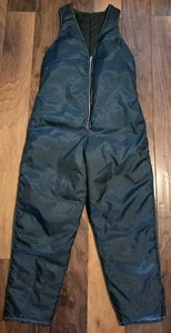 Vintage Damen Stearns grün isoliert Latzhose Größe 6-8 Zierlicher Reißverschluss Beine - Bild 1 von 18