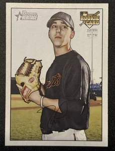 Tim Lincecum 2007 Bowman Heritage #202 Rookie RC - Picture 1 of 2