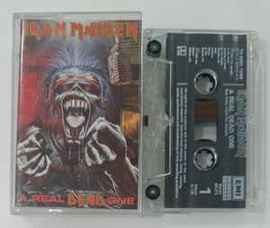 IRON MAIDEN The Real Dead One RARE CASSETTE SPAIN - Picture 1 of 1