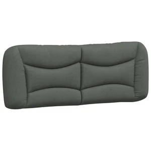 Headboard Cushion Bedroom Hanging Bed Back Cushion Dark Gray Fabric vidaXL - Picture 1 of 20