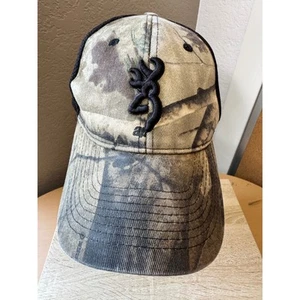 Browning Camo Mesh Trucker Cap - Picture 1 of 7