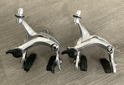 DIA-COMPE BRAKE CALIPERS RECESSED MOUNTS LONG REACH 50-60 MM SILVER - Image 1 of 4