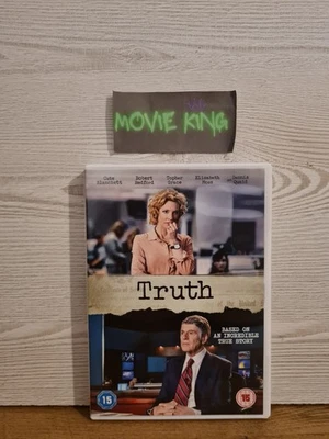 Truth (DVD, 2016) Robert Redford Cate Blanchett, Political Drama [Region 2] [UK] - Image 1 of 4