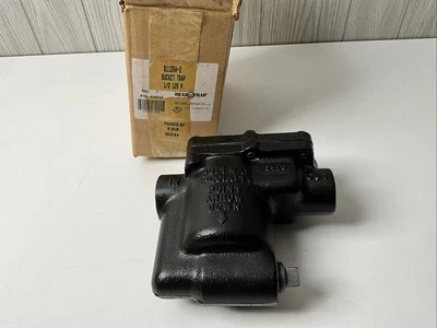 241254 Caja nueva abierta; Trampa de cubo horizontal en línea Hoffman B1125A; 1/2 NPT Foto 1 de 4