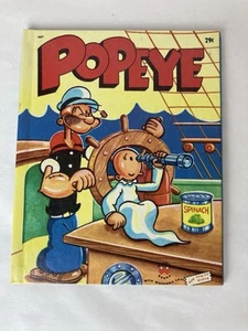 Vintage Popeye Buch illustriert von Bud Sagendorf Wunderbücher 1955 - Bild 1 von 9