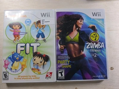 Wii Fit Kids Amd Zumba Fitness 2 Foto 1 de 2