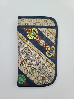 Estuche para gafas de sol dobles de cuero floral Brighton JEWEL NUEVO SIN ETIQUETAS Foto 1 de 3