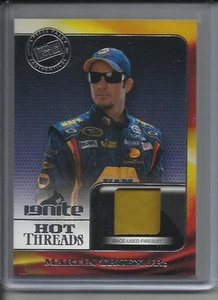 2013 PRESS PASS HOT THREADS MARTIN TRUEX JR.RACE-USED FIRESUIT CARD - Picture 1 of 2