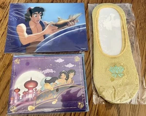 Aladdin Notecards, Socks, Print Collectible Gift Set - Picture 1 of 6