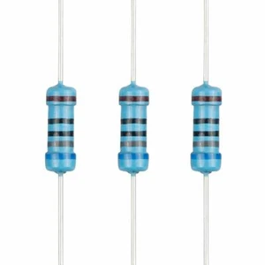 10 un. 680 ohmios 1/4 vatios resistencias de película metálica 1% tolerancia enviadas a EE. UU. - Imagen 1 de 4