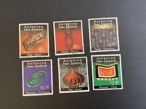 NEW ZEALAND USED CTO SET-1996 MAORI CRAFTS SG 1952/7 - Picture 1 of 1